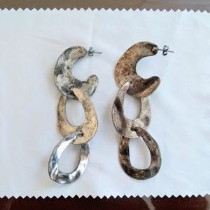 Zara multi- loop earrings